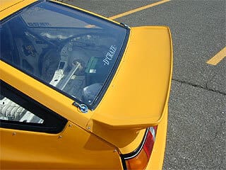 Installed View - Toyota Corolla AE86: J-Blood Style Rear Boot Wing