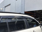 Installed View - Toyota Corolla Cross (2020-2026): Premium Window Visors