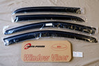 Installed View - Toyota Corolla Hatch (2001-2007): Premium Window Visors