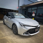 Installed View - Toyota Corolla Hatch (2018-2023): Premium Window Visors
