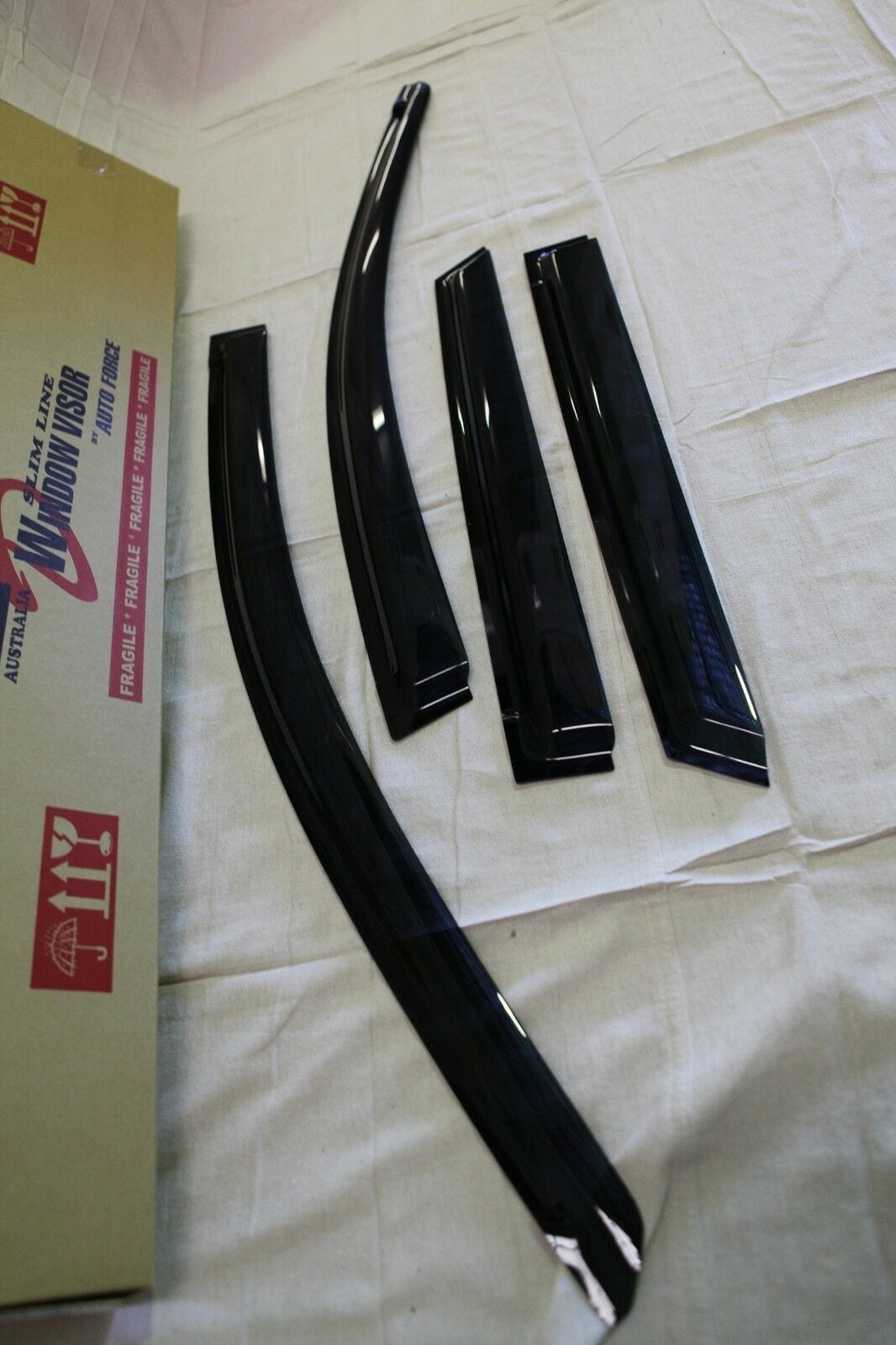Installed View - Toyota Corolla Hatch ZRE152R (2007-2012): Premium Window Visors
