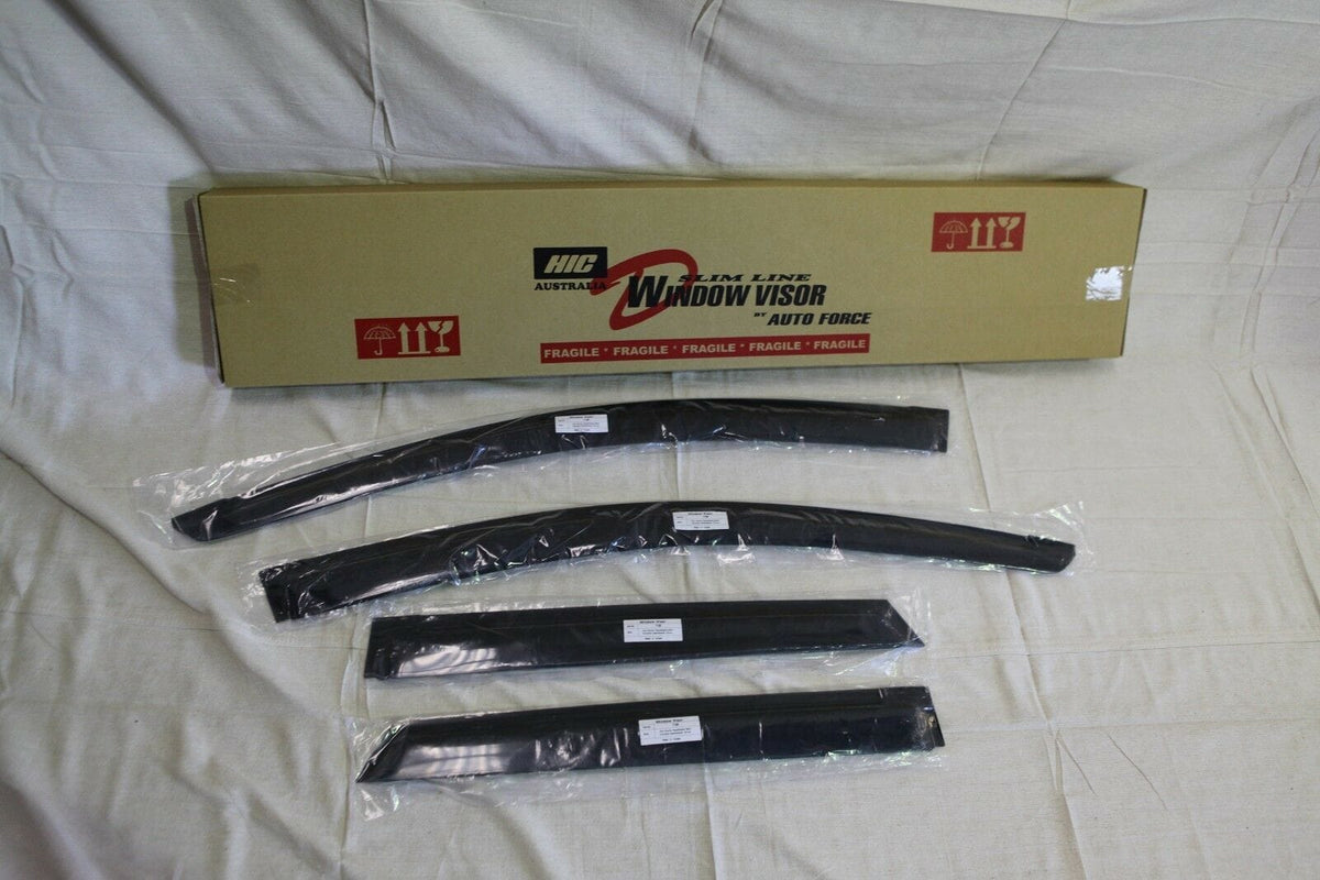 Installed View - Toyota Corolla Hatch ZRE152R (2007-2012): Premium Window Visors