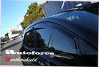 Installed View - Toyota Corolla Hatch ZRE152R (2007-2012): Premium Window Visors