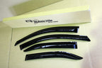 Installed View - Toyota Corolla Sedan (2001-2006): Premium Window Visors
