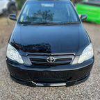 Installed View - Toyota Corolla ZZE Hatchback (2004-2006): Bonnet Protector Guard