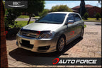 Installed View - Toyota Corolla ZZE Hatchback (2004-2006): Bonnet Protector Guard