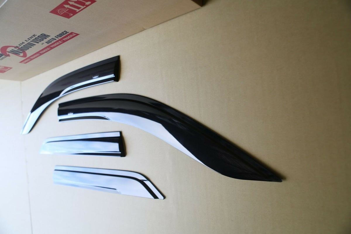 Installed View - Toyota Fortuner (2015-2026): Premium Window Visors