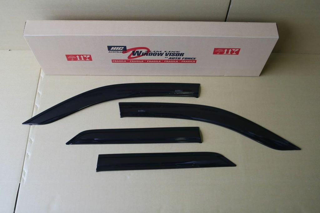 Installed View - Toyota Fortuner (2015-2026): Premium Window Visors