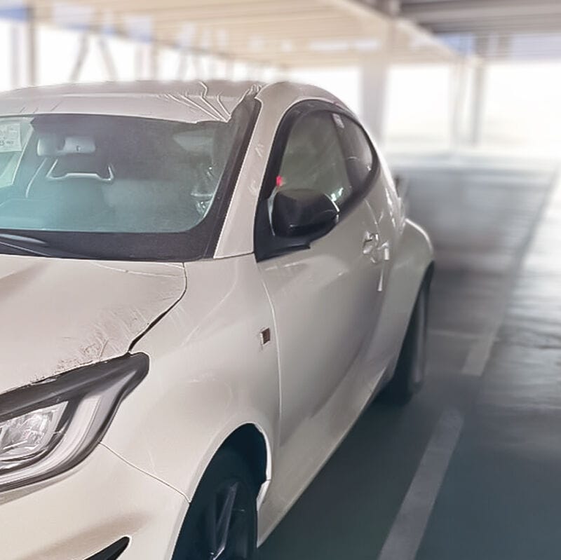 Installed View - Toyota GR Yaris XP210 (2020-2026): Premium Window Visors