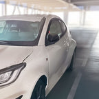 Installed View - Toyota GR Yaris XP210 (2020-2026): Premium Window Visors