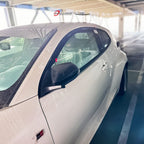 Installed View - Toyota GR Yaris XP210 (2020-2026): Premium Window Visors