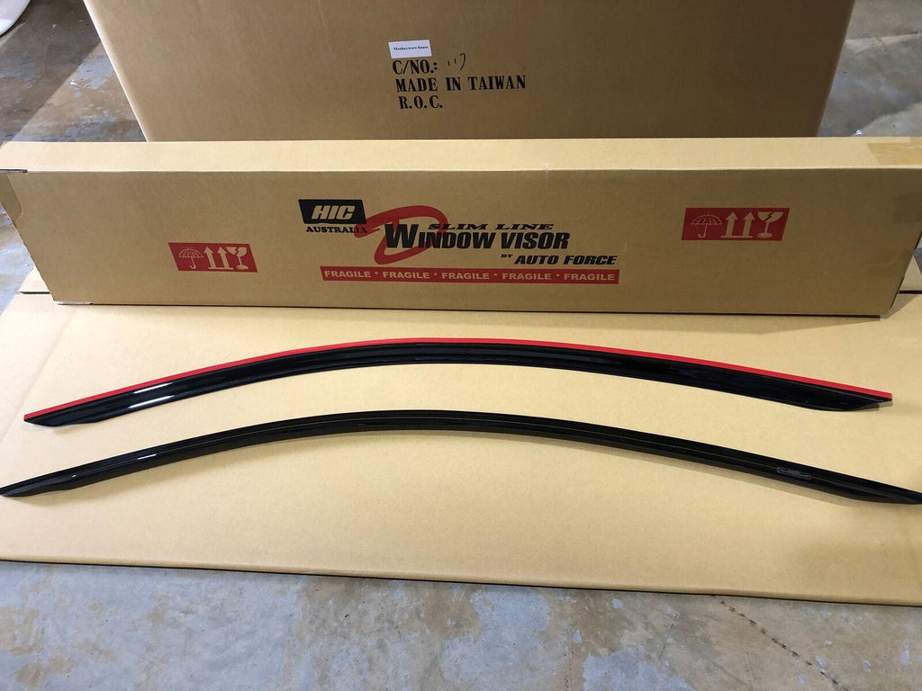 Installed View - Toyota GR Yaris XP210 (2020-2026): Premium Window Visors