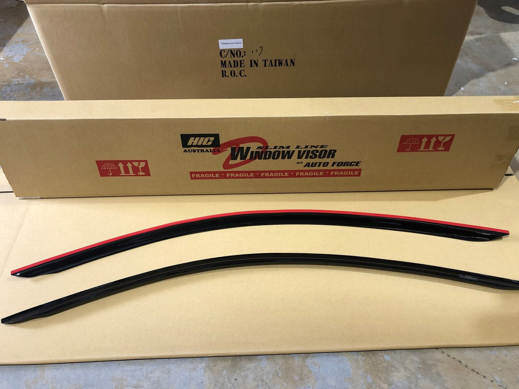 Installed View - Toyota GR Yaris XP210 (2020-2026): Premium Window Visors