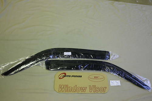 Installed View - Toyota HiAce Van (2005-2019): Premium Window Visors