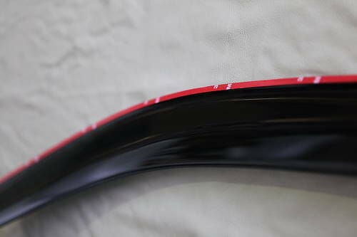 Installed View - Toyota HiAce Van SLM (2019-2022): Premium Window Visors