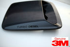 Installed View - Toyota Hilux (2005–2015): Turbo Diesel Bonnet Decal Set