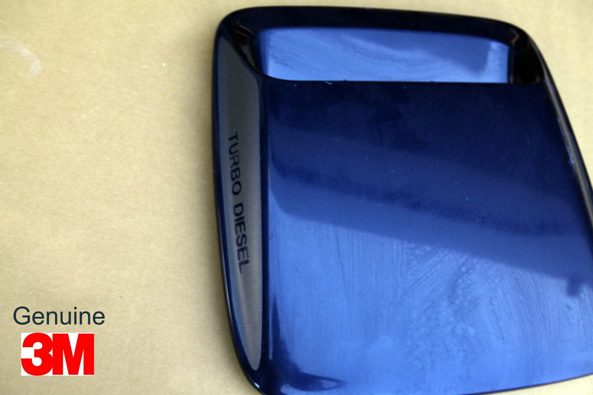 Installed View - Toyota Hilux (2005–2015): Turbo Diesel Bonnet Decal Set