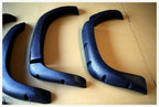 Installed View - Toyota Hilux Dual Cab 1997-2005: 4.0" Jungle Flare Full Set