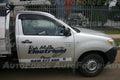Installed View - Toyota Hilux Single Cab (2004-2015): Premium Window Visors