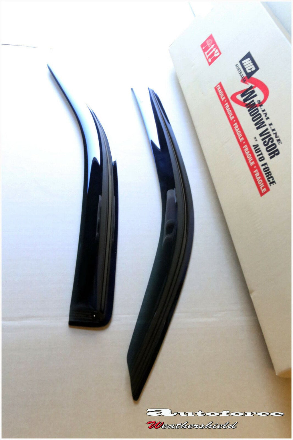 Installed View - Toyota Hilux Single / Extra Cab (2015-2022): Premium Window Visors
