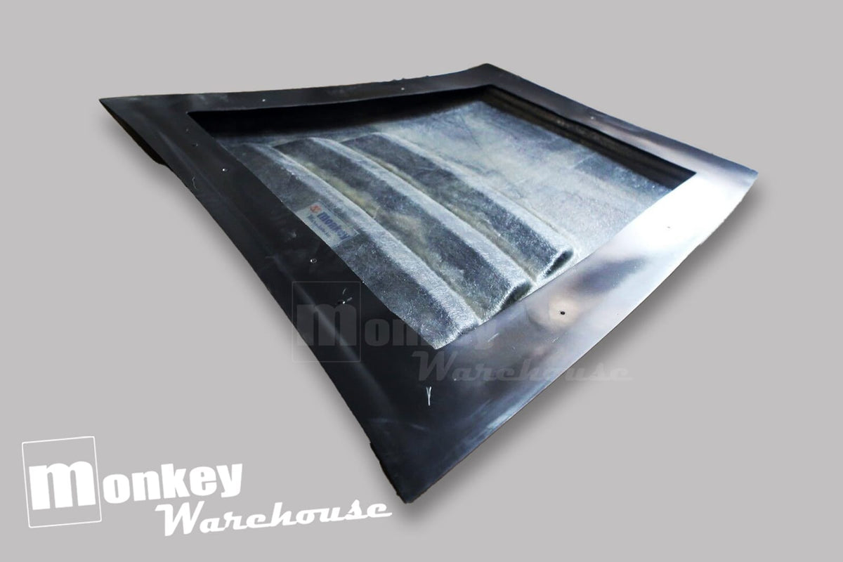 Installed View - Toyota Hilux: Tonka Style Bonnet Scoop (2005-2011)