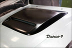 Installed View - Toyota Landcruiser 100 Series: Bonnet Scoop (1998-2007)