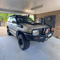 Installed View - Toyota Landcruiser 100 Series: Bonnet Scoop (1998-2007)