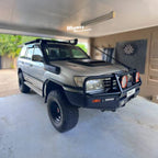 Installed View - Toyota Landcruiser 100 Series: Bonnet Scoop (1998-2007)