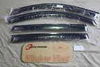 Installed View - Toyota LandCruiser 120 Prado (2003-2009): Premium Window Visors