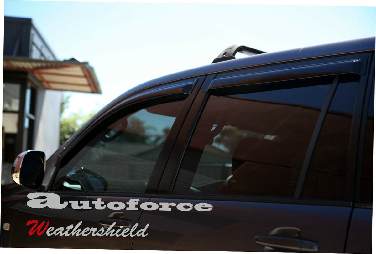 Installed View - Toyota LandCruiser 120 Prado (2003-2009): Premium Window Visors