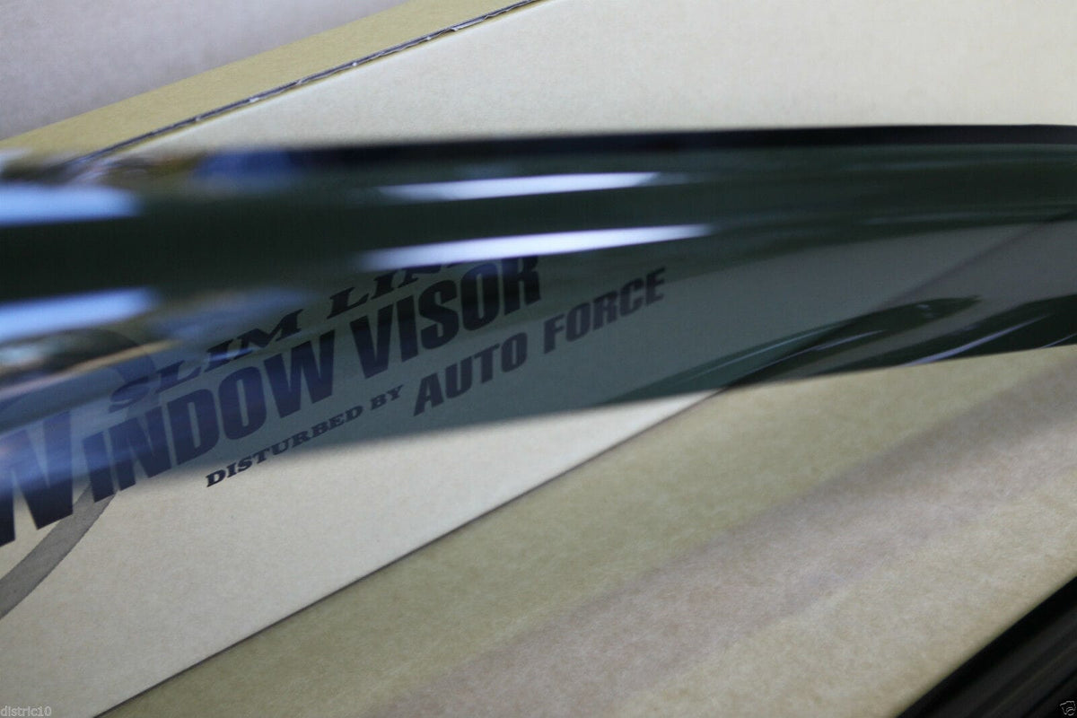 Installed View - Toyota LandCruiser 70 75 76 79 Series: Premium Window Visors