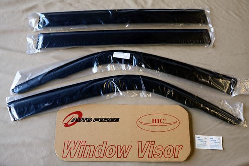 Installed View - Toyota LandCruiser 80 Series (1992-1997): Premium Window Visors