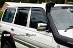 Installed View - Toyota LandCruiser 80 Series (1992-1997): Premium Window Visors