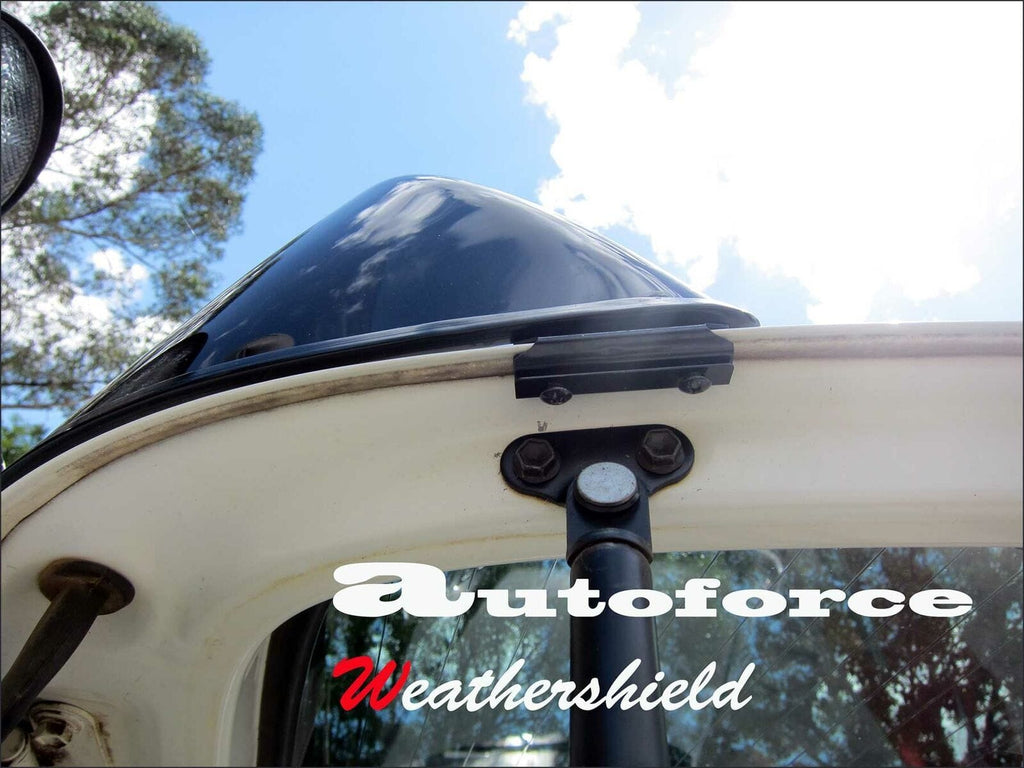 Installed View - Toyota LandCruiser 80 Series: Premium Roof Spoiler