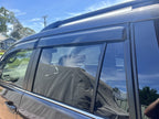 Installed View - Toyota LandCruiser Prado 150 Series (2009-2023): Premium Window Visors