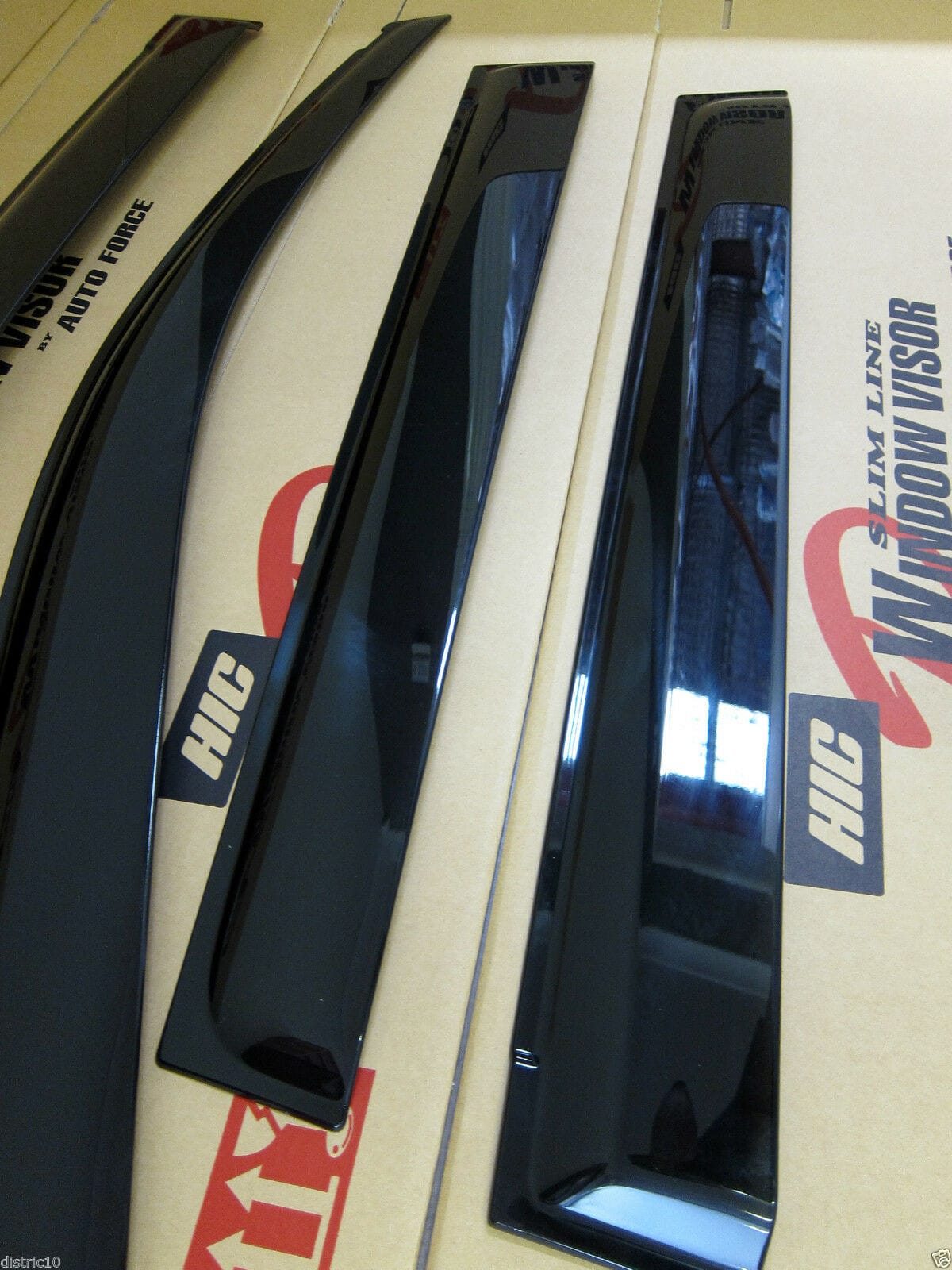 Installed View - Toyota LandCruiser Prado 150 Series (2009-2023): Premium Window Visors