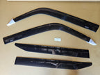 Installed View - Toyota LandCruiser Prado 250 Series (2024-2026): Premium Window Visors
