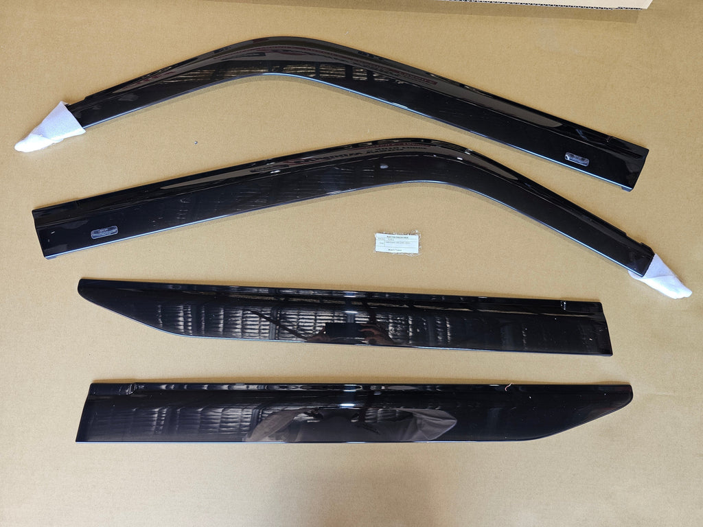 Installed View - Toyota LandCruiser Prado 250 Series (2024-2026): Premium Window Visors
