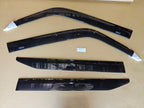 Installed View - Toyota LandCruiser Prado 250 Series (2024-2026): Premium Window Visors