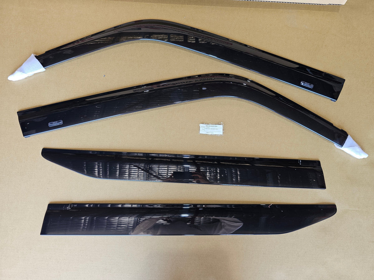 Installed View - Toyota LandCruiser Prado 250 Series (2024-2026): Premium Window Visors