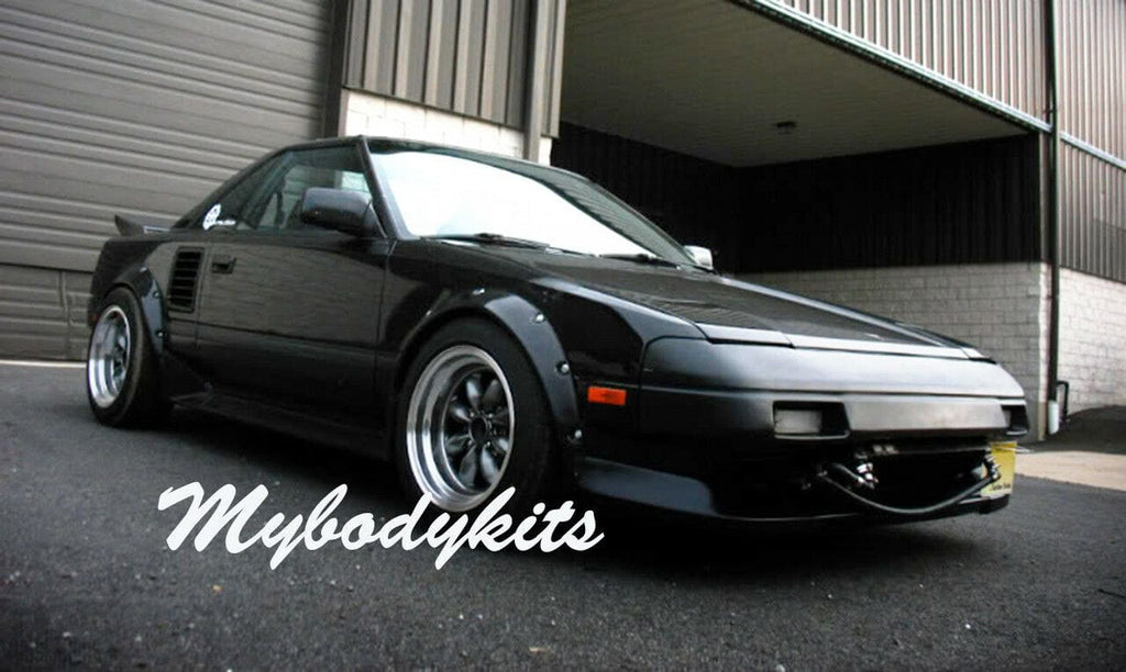 Installed View - Toyota MR2 / MR-S: 4-Piece Wheel Flare Set