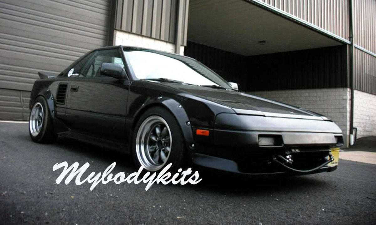 Installed View - Toyota MR2 / MR-S: 4-Piece Wheel Flare Set