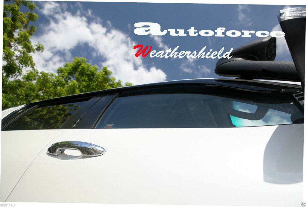 Installed View - Toyota N80 Hilux Dual Cab (2015-2025): Premium Window Visors