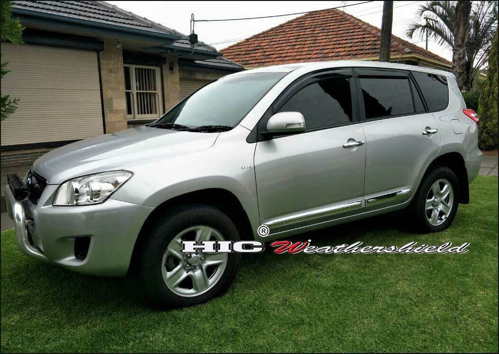 Installed View - Toyota RAV4 (2006-2012): Premium Window Visors