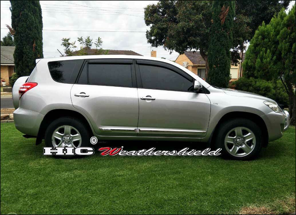 Installed View - Toyota RAV4 (2006-2012): Premium Window Visors