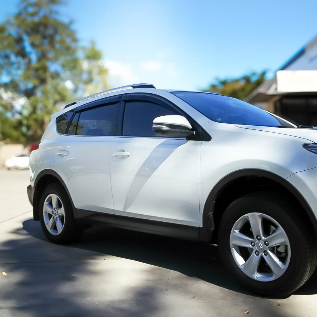 Installed View - Toyota RAV4 (2012-2017): Premium Window Visors