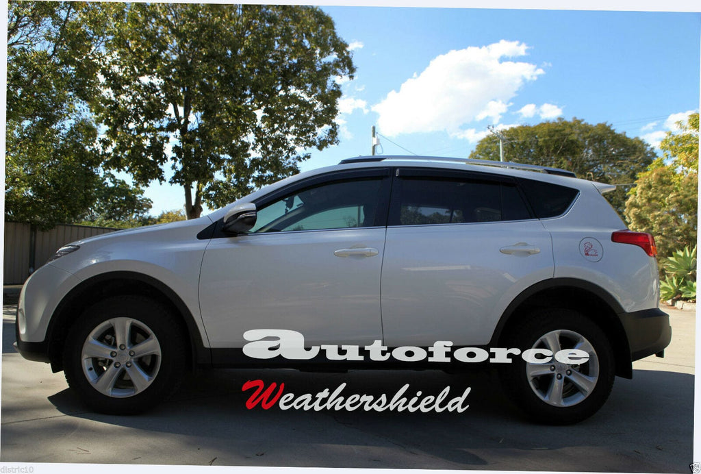 Installed View - Toyota RAV4 (2012-2017): Premium Window Visors