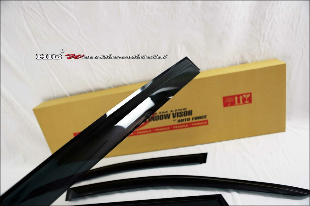 Installed View - Toyota RAV4 5-Door (1995-2000): Premium Window Visors