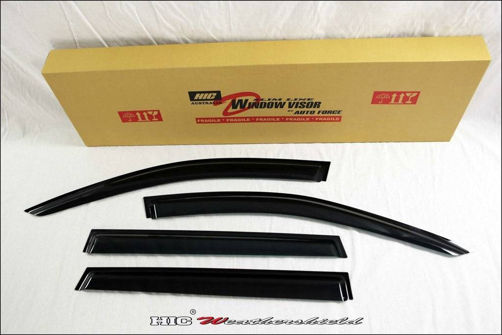 Installed View - Toyota RAV4 5-Door (1995-2000): Premium Window Visors