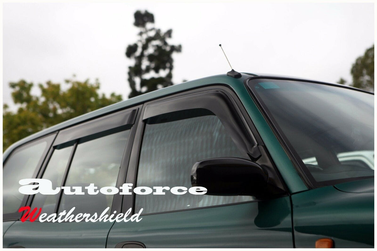 Installed View - Toyota RAV4 5-Door (1995-2000): Premium Window Visors